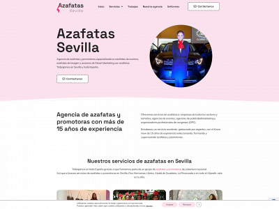 www.azafatas-sevilla.com snapshot
