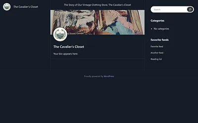 thecavalierscloset.com snapshot