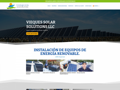 viequessolarsolutions.com snapshot