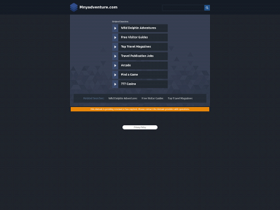 mnyadventure.com snapshot