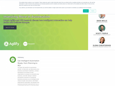 agilifyautomation.com snapshot
