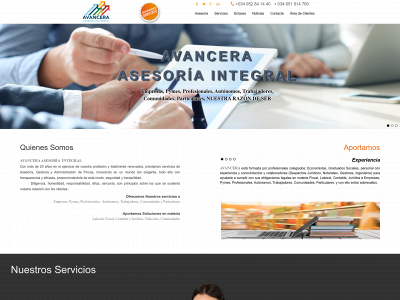 avancera.es snapshot
