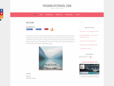 thisonelifetravel.com snapshot