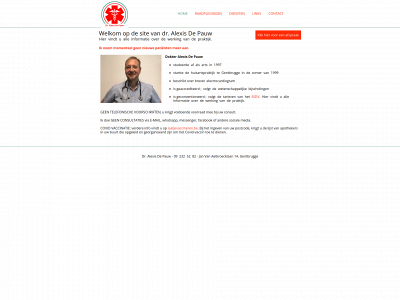 alexisdepauw.be snapshot