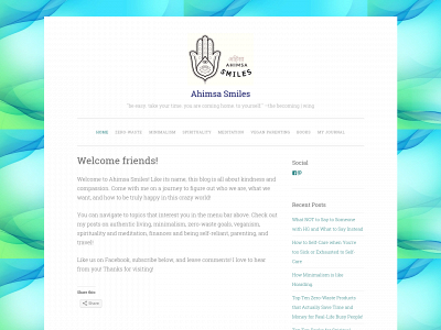 ahimsasmiles.com snapshot