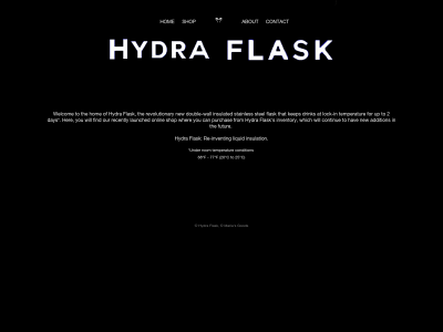 hydraflasksite.com snapshot