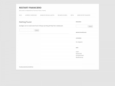 restartfinanciero.com snapshot