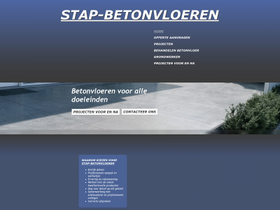 stap-betonvloeren.be snapshot