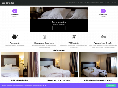 hotellasbovedas.com snapshot