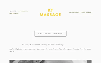 ktmassage.dk snapshot