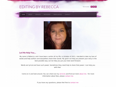 www.editingbyrebecca.com snapshot