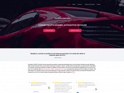 ctsurfacepros.com snapshot