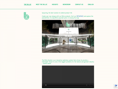 thebillieupcycling.com snapshot