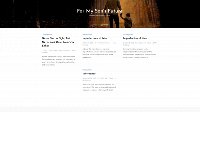 formysonsfuture.com snapshot