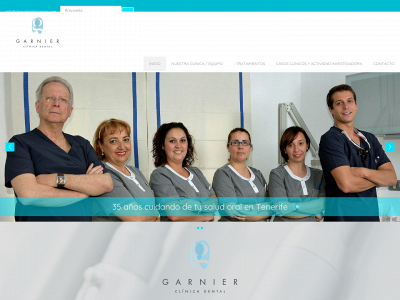 clinicadentalantoniogarnier.es snapshot