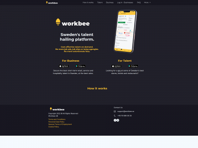 workbee.se snapshot