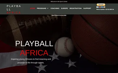 playballafrica.org snapshot