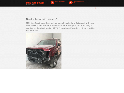mgkautorepair.com snapshot