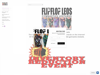 www.flipflopgymnasticsleotards.com snapshot