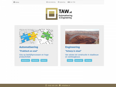 www.taw.nl snapshot