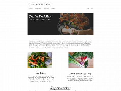 cookiesfoodmart.com snapshot
