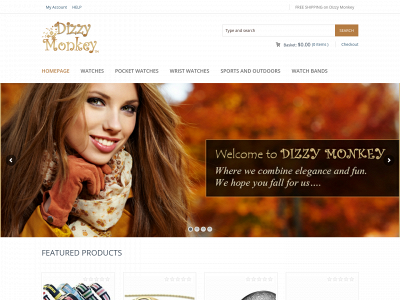 dizzymonkey.net snapshot