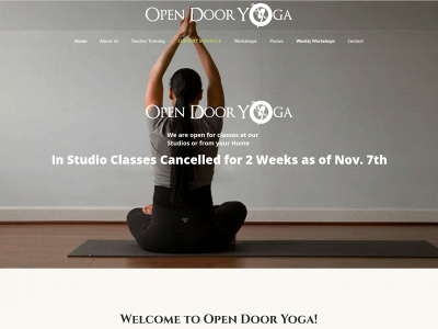 opendooryoga.ca snapshot