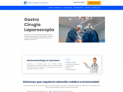clinicamedicoquirurgicaqro.com snapshot