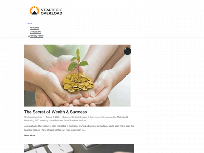 strategicoverload.com snapshot