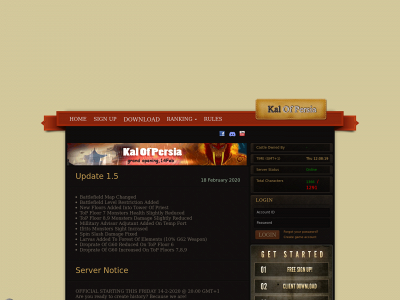kalofpersia.com snapshot