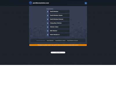jaridlesmeister.com snapshot