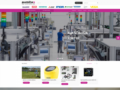 aumita.lt snapshot