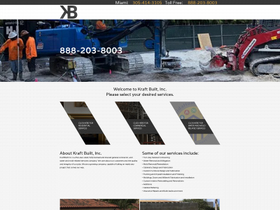 kraftbuilt.com snapshot
