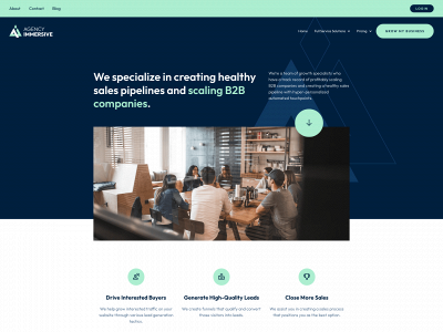 agencyimmersive.com snapshot