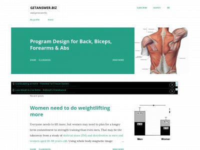 getanswer.biz snapshot