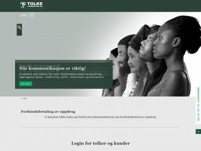 tolke-tjenesten.no snapshot