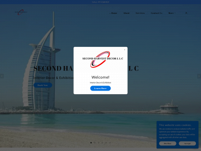 secondharvestdubai.com snapshot