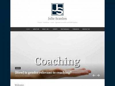 juliescanlon.co.uk snapshot