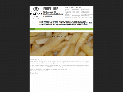 friet105.be snapshot
