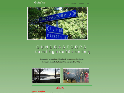 gutaf.se snapshot
