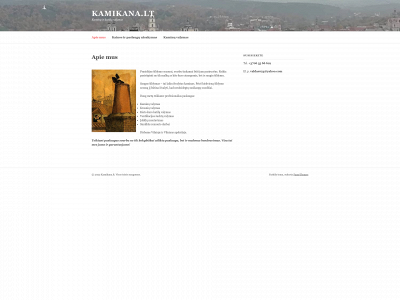 kamikana.lt snapshot