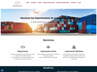 importafacilmx.com snapshot