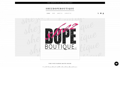 shezdopeboutique.com snapshot
