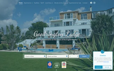 goodrington-lodge.co.uk snapshot