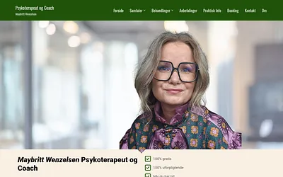 maybrittwenzelsen.dk snapshot