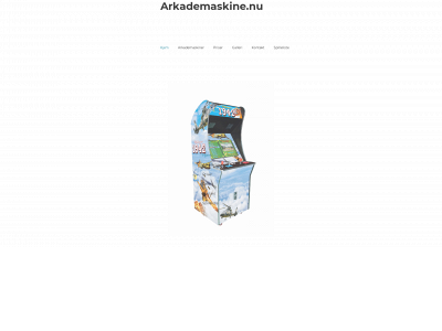 arkademaskine.nu snapshot