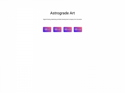 astrogradeart.com snapshot