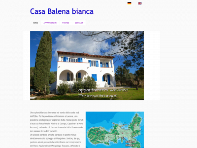 casabalenabianca.com snapshot