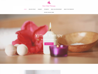 puremedtherapy.com snapshot