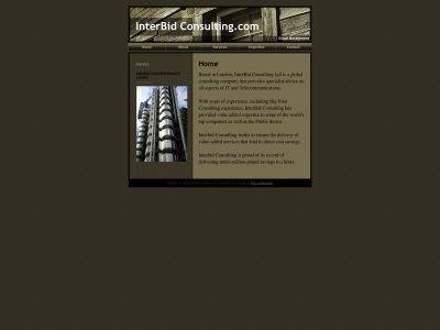 interbidconsulting.com snapshot